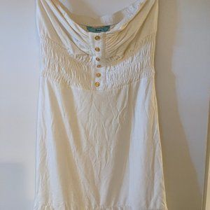 Marciano strapless jersey dress